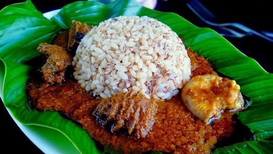 Ofada Rice & Sauce